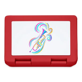 Trumpet - Lunchbox - red - Front