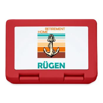 Pensioners RETIREMENT HOME CAN WAIT: FERRY TO RÜGEN - Lunchbox - red - Front