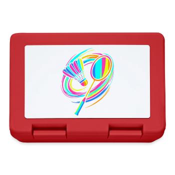 Badminton rackets - Lunchbox - red - Front