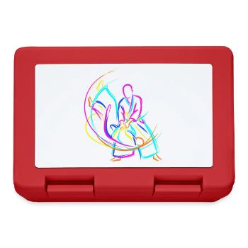 Judo Martial Arts - Lunchbox - red - Front