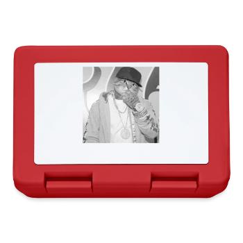 Cat rapper street style - Lunchbox - red - Front