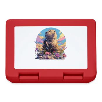 Lemmings Lemming - Lunchbox - red - Front