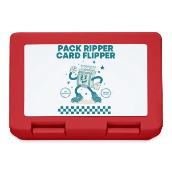 Pack Ripper Card Flipper Trading Card Booster Pack - Lunchbox - red - Front