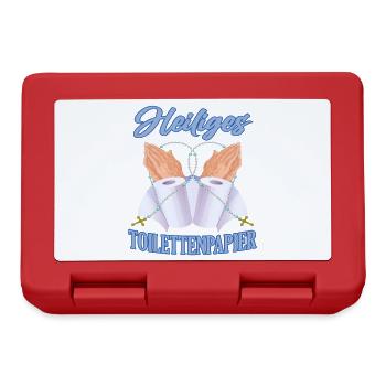 Saint papier toilette - Boîte à goûter - rouge - Devant