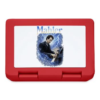 Sons de tempête de piano - Boîte à goûter - rouge - Devant