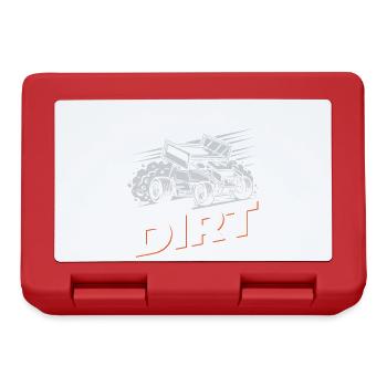 Never Too Old To Throw Dirt - Brotdose - Rot - Vorne
