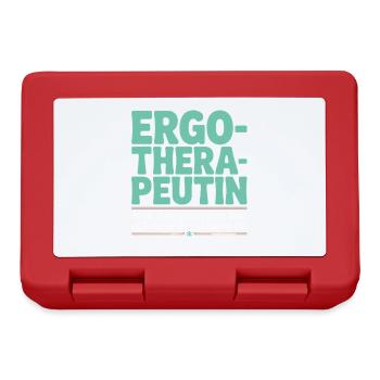 Ergotherapeutin Ergo Praxis Team Ergotherapie - Brotdose - Rot - Vorne