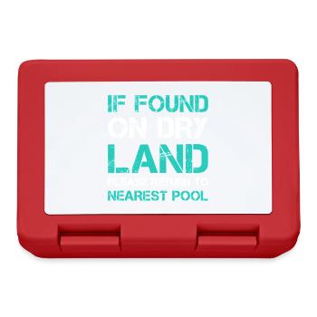 Dry Land Rescue: Return to Pool - Lunchbox - red - Front