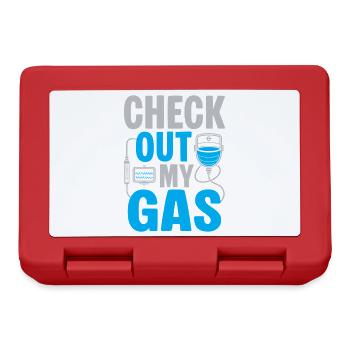 Anesthesiologist Check Out Anesthesia - Lunchbox - red - Front