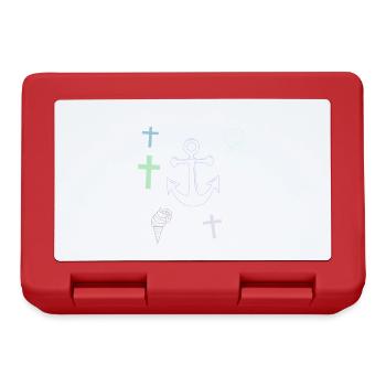  Anker Kreuz Eis maritim - Lunchbox - red - Front