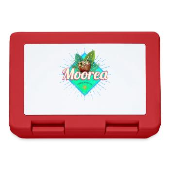 Moorea Französisch-Polynesien Insel Souvenir - Brotdose - Rot - Vorne
