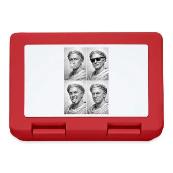 Caesar Collage - Brotdose - Rot - Vorne