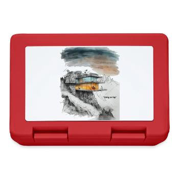 Living on Top Villa - Lunchbox - red - Front