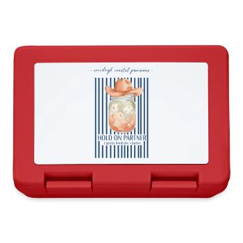 Sourdough Hold On Partner Feed My Starter Bread - Lunchbox - red - Front