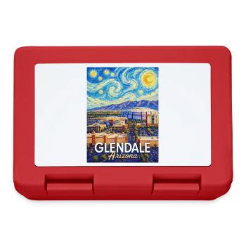 Glendale Arizona Starry Night - Lunchbox - red - Front