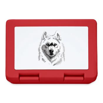 Husky - Lunchbox - red - Front