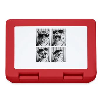 Tiger, Photo booth, Photo booth, Selfie - Lunchbox - red - Front