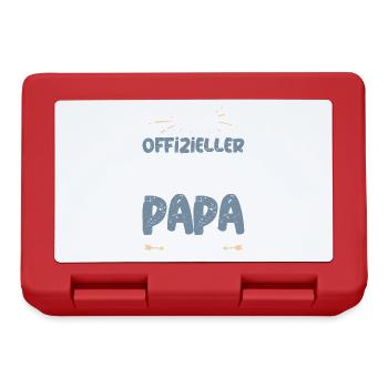 Offizieller Kangal Papa - Brotdose - Rot - Vorne