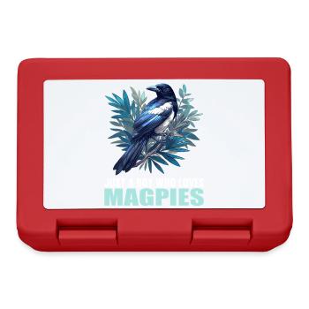 Magpies Magpie - Lunchbox - red - Front