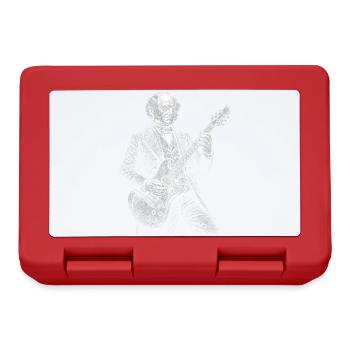 Martin Van Buren jouant de la guitare - Boîte à goûter - rouge - Devant