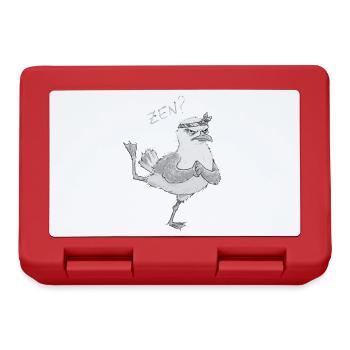 Yoga Seagull Zen Meditation - Lunchbox - red - Front