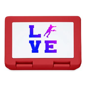 Pickleball Community Fans Love Pickleball Players - Lunchbox - red - Front