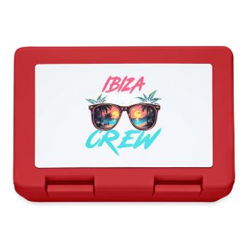 Ibiza Party Crew - Lunchbox - red - Front