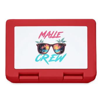 Malle Party Crew - Brotdose - Rot - Vorne