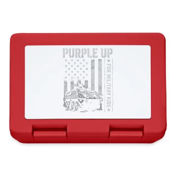 Violet pour les enfants militaires APC Enfant militaire - Boîte à goûter - rouge - Devant