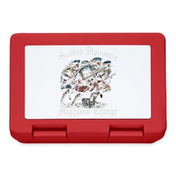 Highlander Clan Warrior | Scotland History - Lunchbox - red - Front