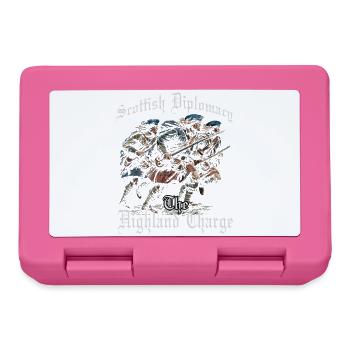 Highlander Clan Warrior | Scotland History - Lunchbox - pink - Front