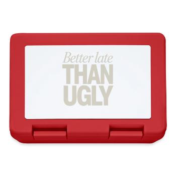 Better Late Than Ugly Make Up Diva Latecomer - Lunchbox - red - Front