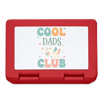 Gender Reveal Cool Dads Club Baby Shower Pregnancy - Lunchbox - red - Front