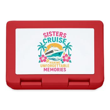 Croisière des infirmières : Souvenirs inoubliables - Boîte à goûter - rouge - Devant