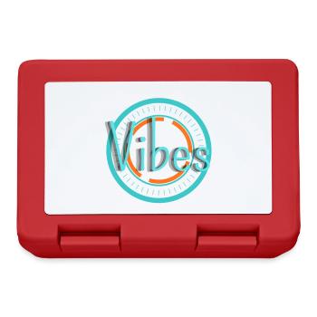 Ambiances, vibrations - Boîte à goûter - rouge - Devant