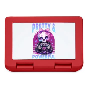 Pastel Goth Soft Goth Gaming Gamer - Boîte à goûter - rouge - Devant