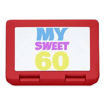 sweet 60 - Lunchbox - red - Front