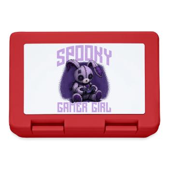 Pastel Goth Soft Goth Gaming Gamer - Lunchbox - red - Front