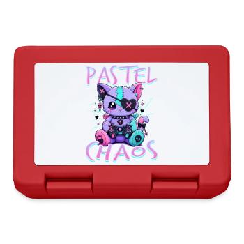Pastel Goth Soft Goth Gaming Gamer - Boîte à goûter - rouge - Devant
