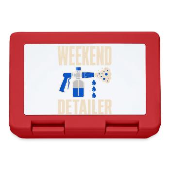 Garage Detailer Car Detailing Car Detailer - Lunchbox - red - Front