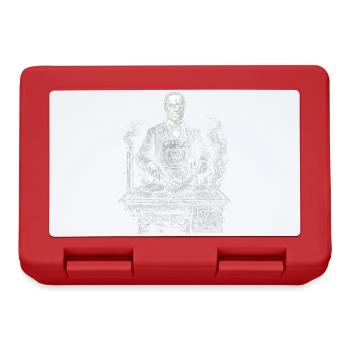 William McKinley grilling BBQ - Lunchbox - red - Front