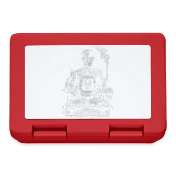 Millard Fillmore Grilling BBQ - Lunchbox - red - Front