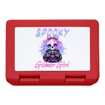 Pastel Goth Soft Goth Gaming Gamer - Brotdose - Rot - Vorne