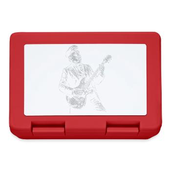 Millard Fillmore Guitare - Boîte à goûter - rouge - Devant