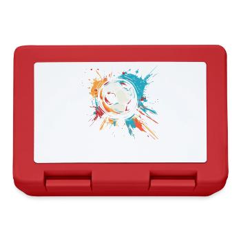 Football Graffiti - Lunchbox - red - Front