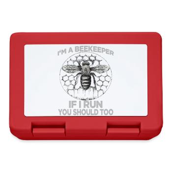 Beekeeping Supplies Beekeeper Accessories Beekeeping Bees Fan - Lunchbox - red - Front