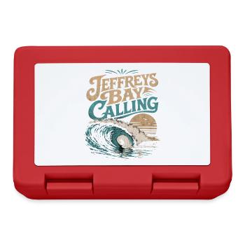 Surf de Jeffreys Bay - Boîte à goûter - rouge - Devant
