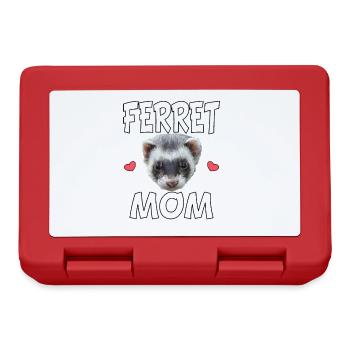 Ferret Mom - Brotdose - Rot - Vorne
