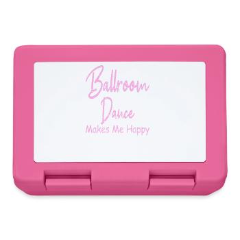 Danse de salon - Boîte à goûter - rose - Devant