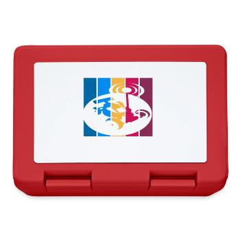 Living That Brushed Power Life - Lunchbox - red - Front